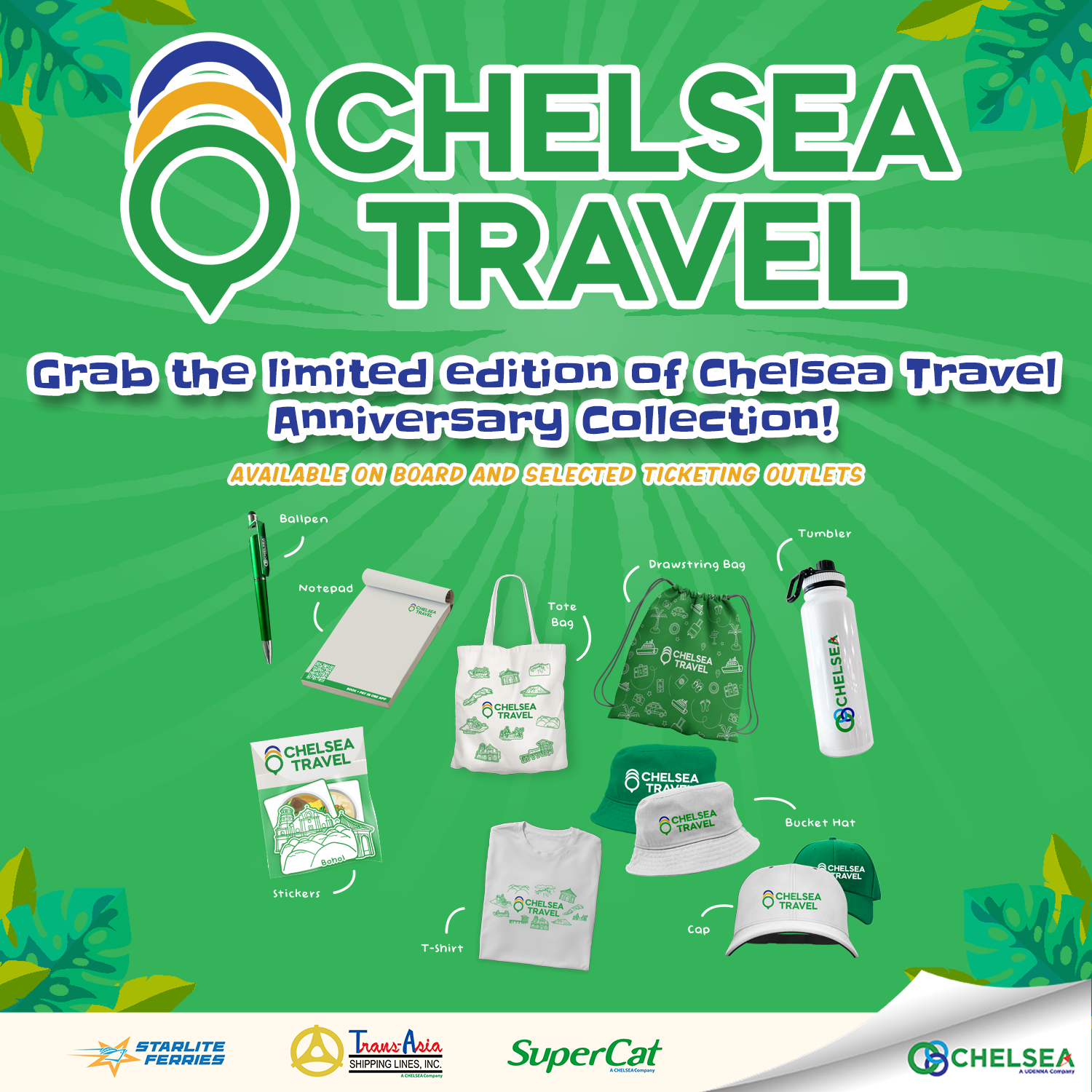 Chelsea Travel Merchandise Collection
