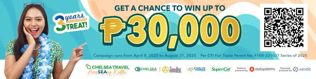 Chelsea Travel AmaSEAng Raffle Promo