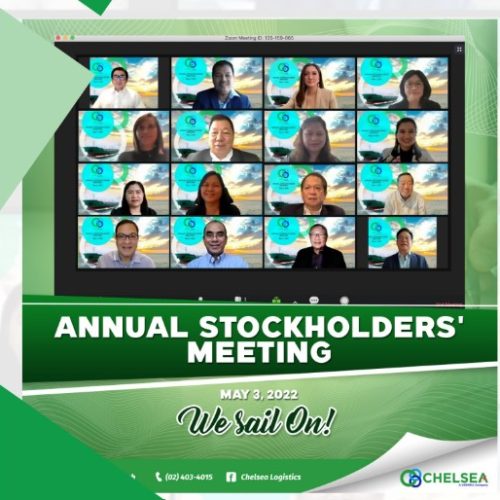Chelsea Logistics conducts 2022  ANNUAL STOCKHOLDER’S MEETING